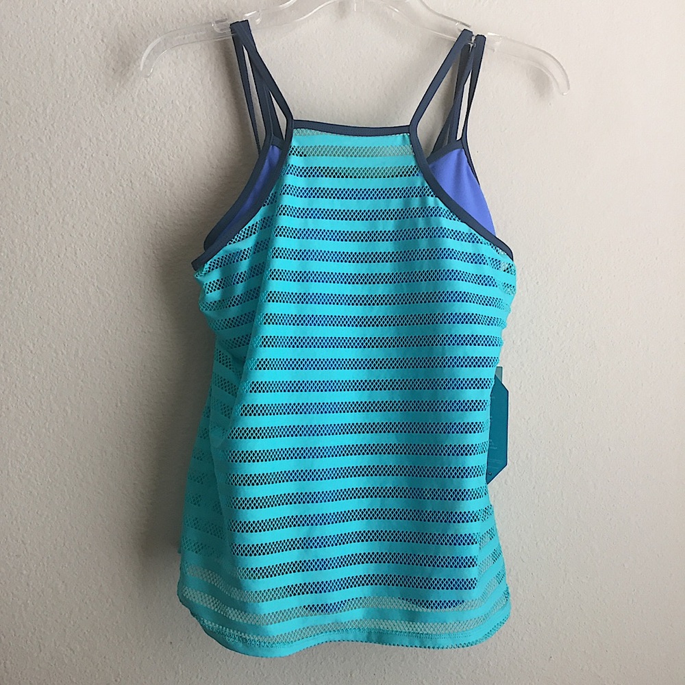 FREE COUNTRY SWIM TOP WITH A BRA SUPPORT